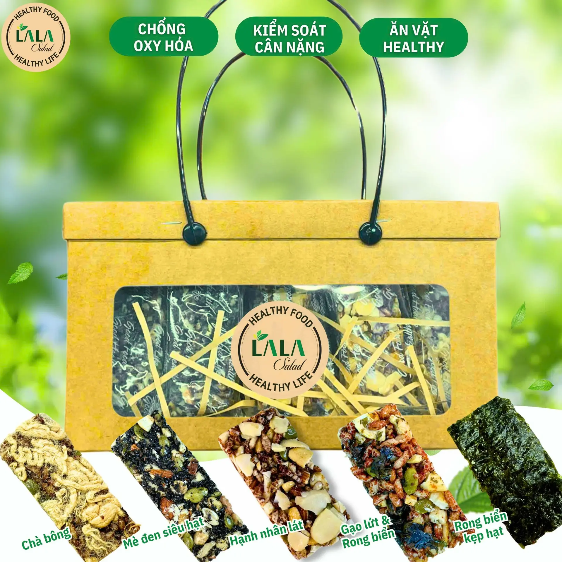 Hình ảnh L-Snack - Mix Thanh Dinh Dưỡng Giòn Tan