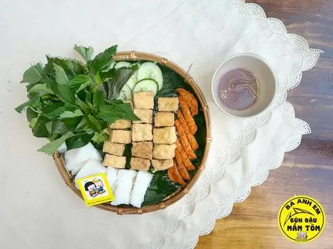 Hình ảnh Bún đậu chả cốm