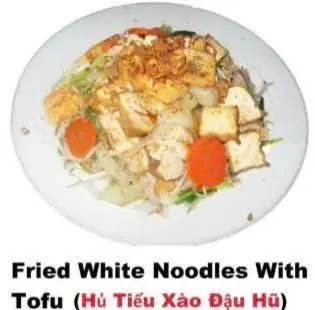 Hình ảnh Hủ tiếu xào đậu hũ