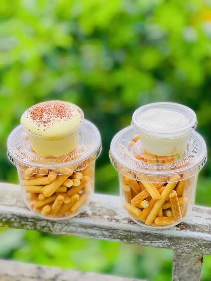 Hình ảnh Bánh Quy Chấm Sốt ( Suất 2 kem - 1 bánh)