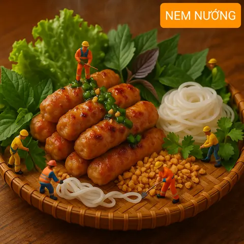 Hình ảnh NEM  NƯỚNG