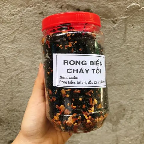 Hình ảnh Rong Biển Cháy Tỏi