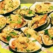 Hình ảnh Sò lông nướng mỡ hành