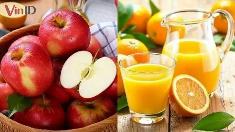 Hình ảnh ÉP TÁO + CAM