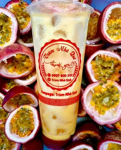 Hình ảnh Chanh Dây Sữa - Ly700ml