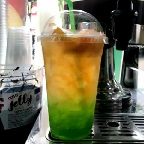Hình ảnh Trà bạc hà cam đào