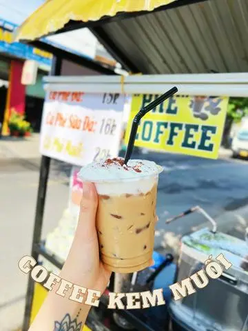Hình ảnh Cafe kem muối