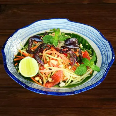 Hình ảnh Somtam ba khía