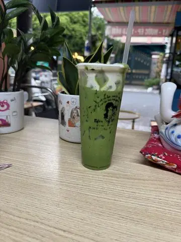 Hình ảnh matcha kem muối 