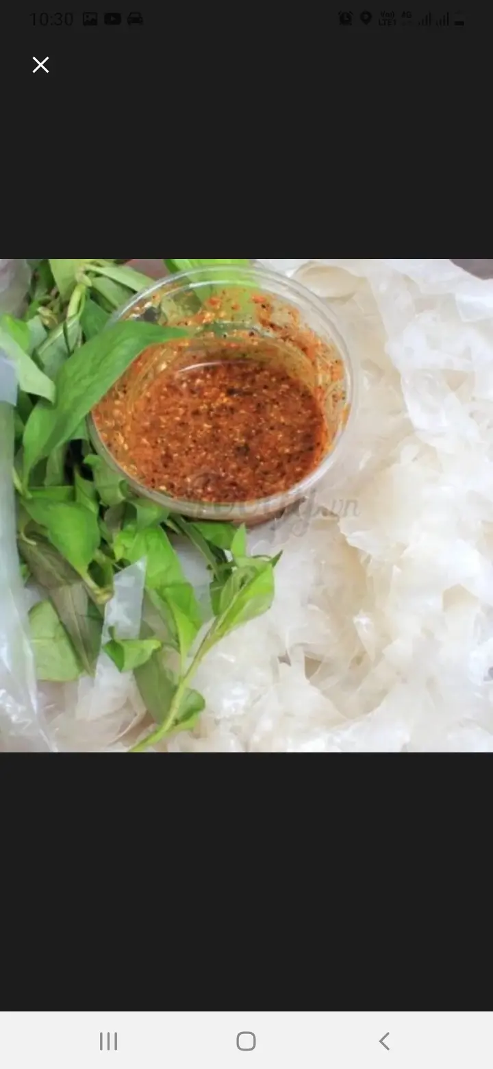 Hình ảnh bánh trang châm muối tắc 
