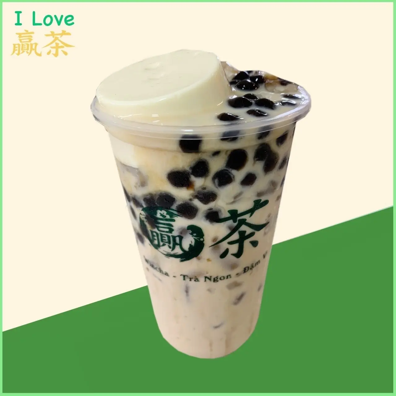 Hình ảnh ÔLong Sữa Panna cotta phô mai Size L