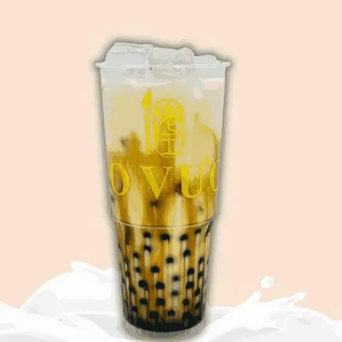 Hình ảnh Sữa tươi trân châu đường đen