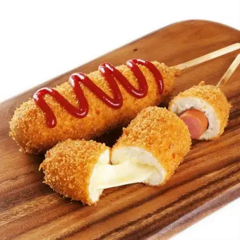 Hình ảnh Hotdog xúc xích phô mai