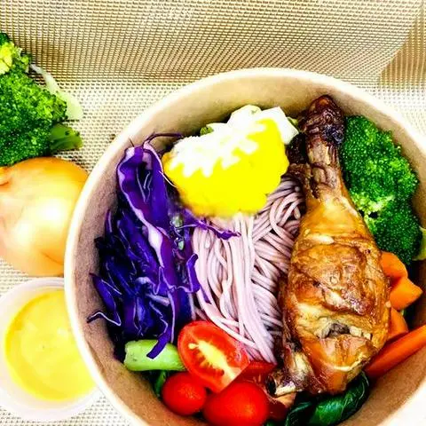Hình ảnh Bún gạo lứt bò mỹ sào sate