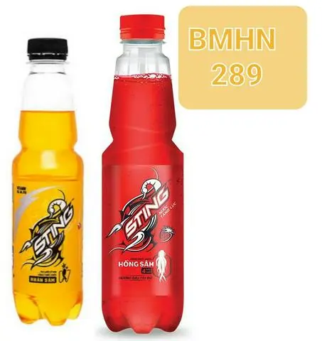 Hình ảnh sting dâu hoặc sting tăng lực lạnh 