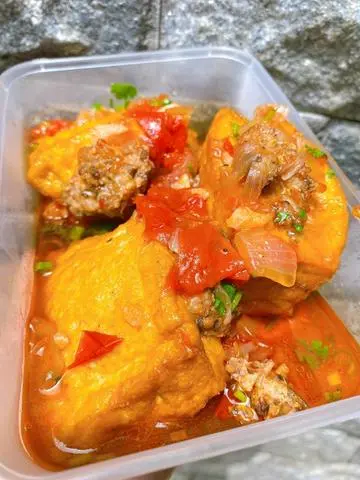 Hình ảnh Cơm Đậu hủ nhồi thịt