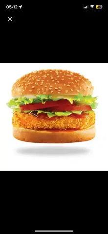 Hình ảnh Hamburger gà