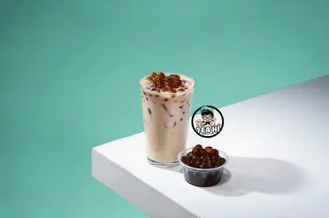 Hình ảnh Trà Sữa Nguyên Lá Hạnh Nhân Size L 
