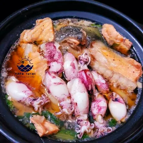 Hình ảnh nabe yaki udon seafood papasushi 