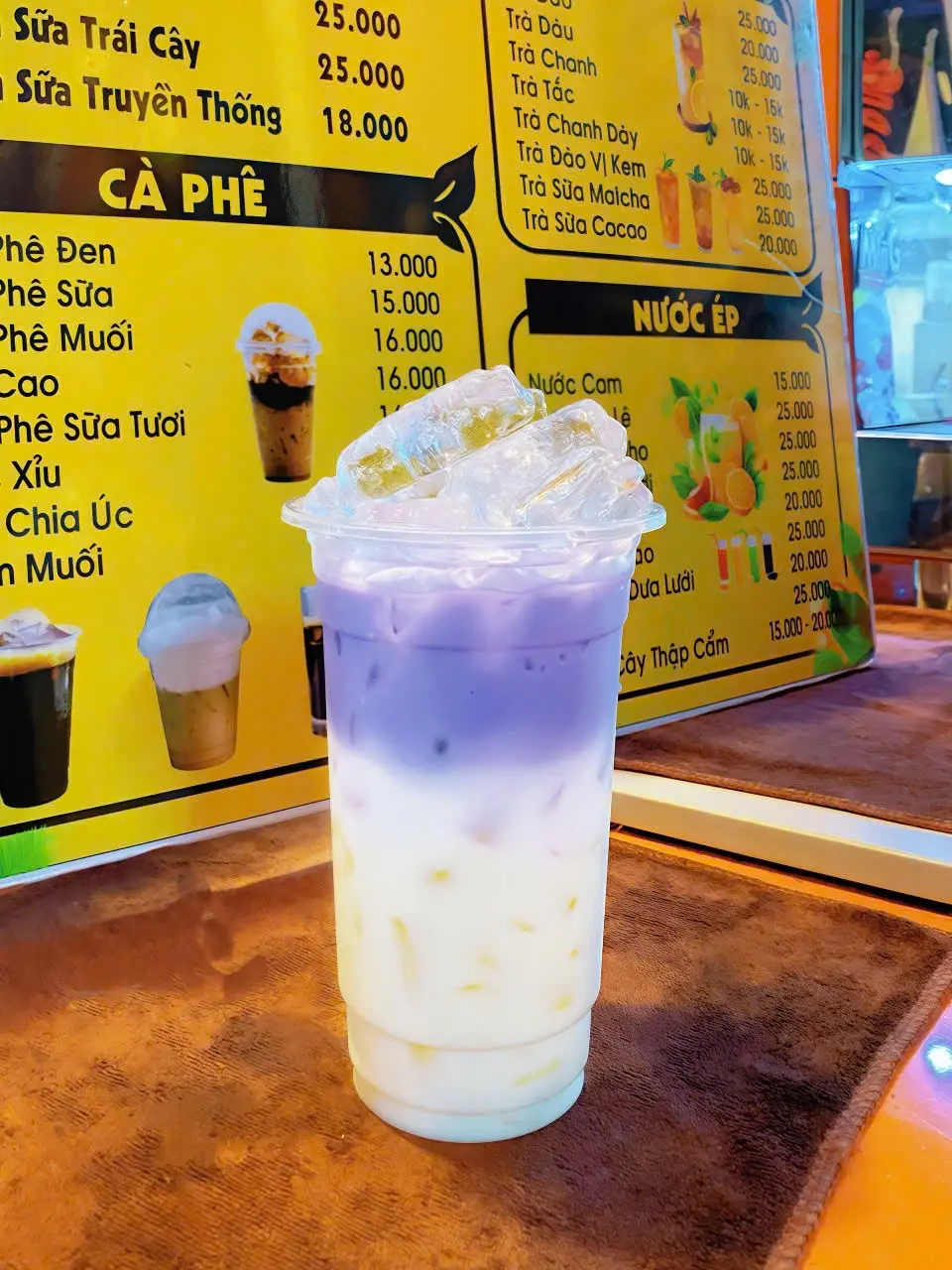 Hình ảnh Khoai môn latte