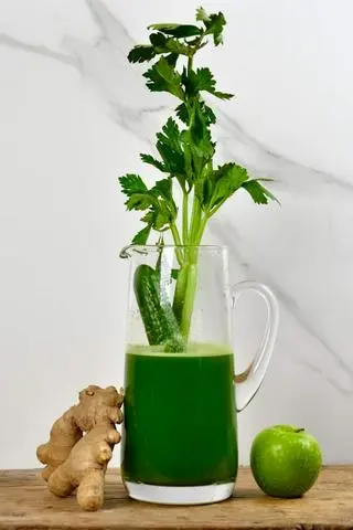 Hình ảnh Nước ép cần tây mix - mixed celery juice