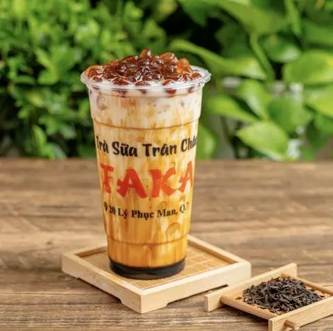 Hình ảnh Sữa Tươi Trân Châu Đường Đen