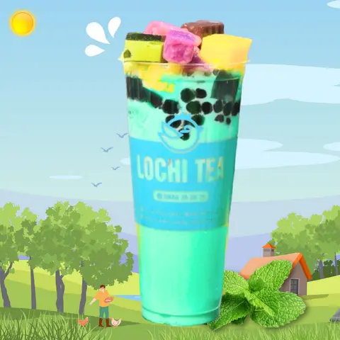Hình ảnh Trà sữa Bạc hà thập cẩm