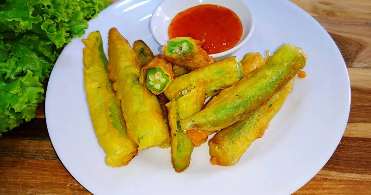 Hình ảnh Đậu bắp chiên giòn