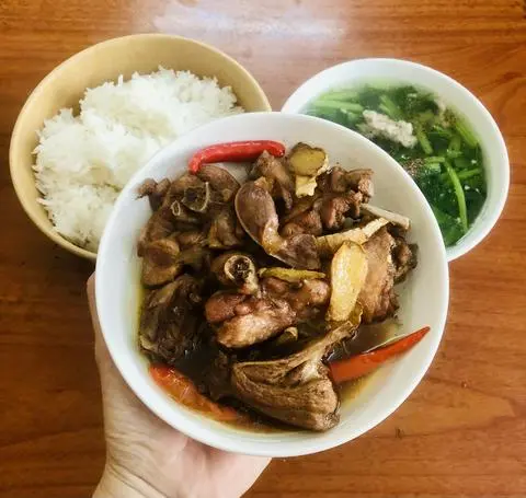 Hình ảnh Cơm Nóng Vịt Kho Gừng Đặc Biệt 
