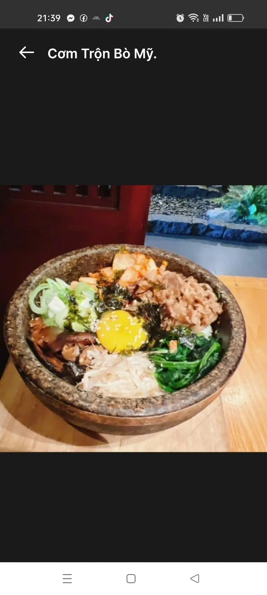 Hình ảnh Cơm trộn Bò Mỹ.