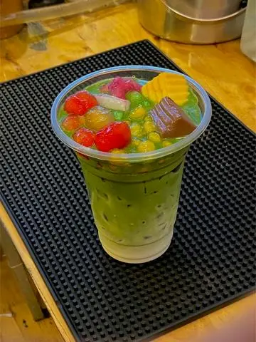 Hình ảnh Matcha Latte topping