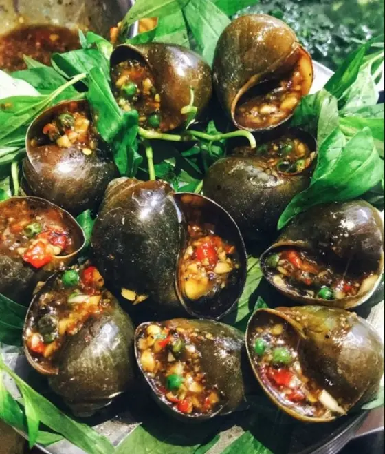 Hình ảnh bưu nướng mắm 