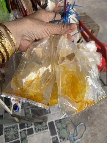 Hình ảnh bánh tráng dầu tuổi thơ 30k/10b 