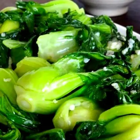 Hình ảnh Cải xào tỏi
