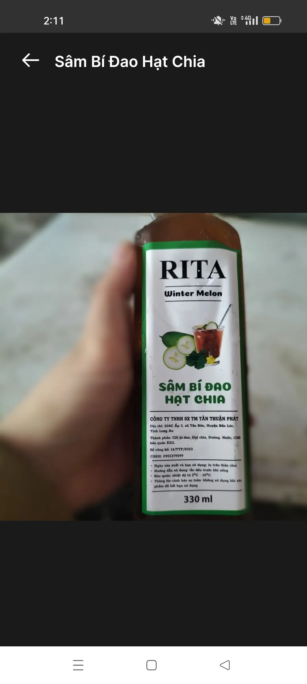Hình ảnh Sâm Bí Đao Hạt Chia