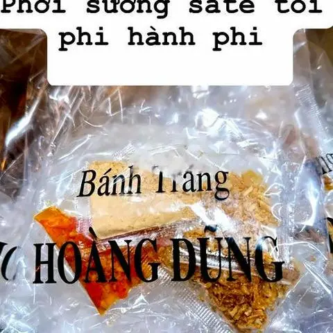 Hình ảnh Bánh Bánh Phơi Sương Sate Tỏi Hành Phi
