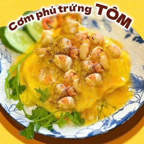 Hình ảnh Cơm phủ trứng TÔM