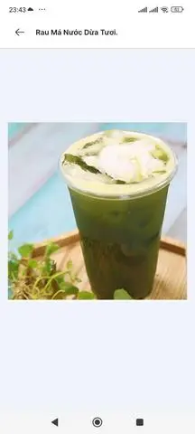 Hình ảnh Rau Má Dừa 700ml