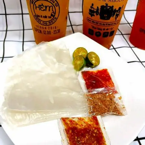 Hình ảnh Bánh tráng ớt tươi