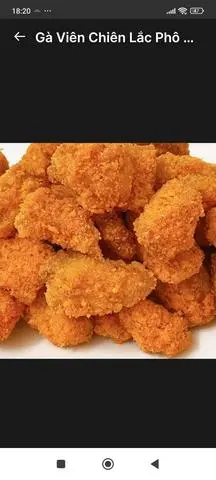 Hình ảnh Gà viên chiên lắc phô mai 100g