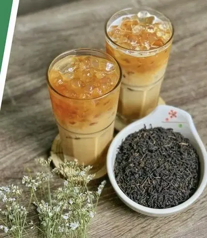 Hình ảnh Trà sữa nguyên lá