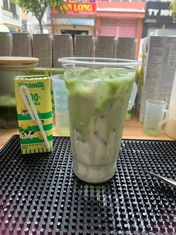 Hình ảnh Matcha sữa chuối