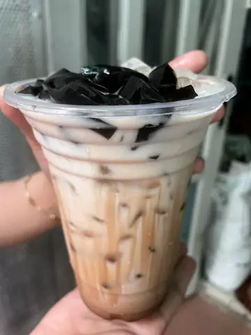 Hình ảnh Sữa tươi cà phê sương sáo