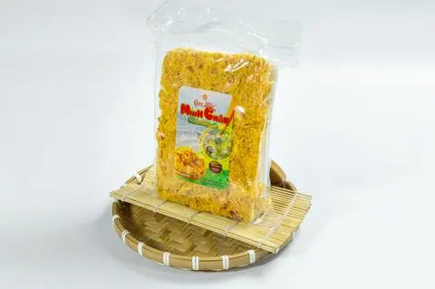 Hình ảnh Cơm Cháy Trà Bông Minh Châu Zip Trắng 