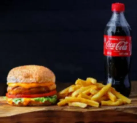 Hình ảnh Hamburger gà trứng
