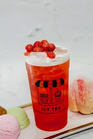 Hình ảnh Trà Dâu Tươi