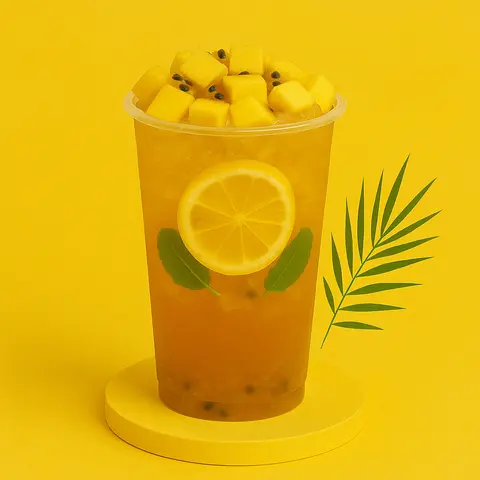 Hình ảnh Trà Xoài Chanh Dây