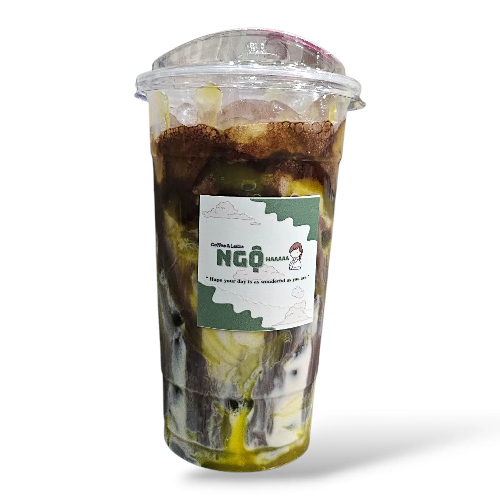 Hình ảnh Cacao Latte sữa chuối