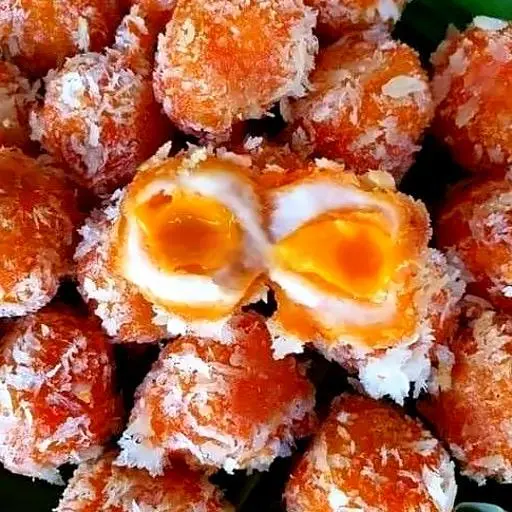 Hình ảnh Cốm chiên hải sản