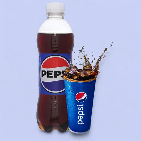 Hình ảnh 1 chai Pepsi 390ml